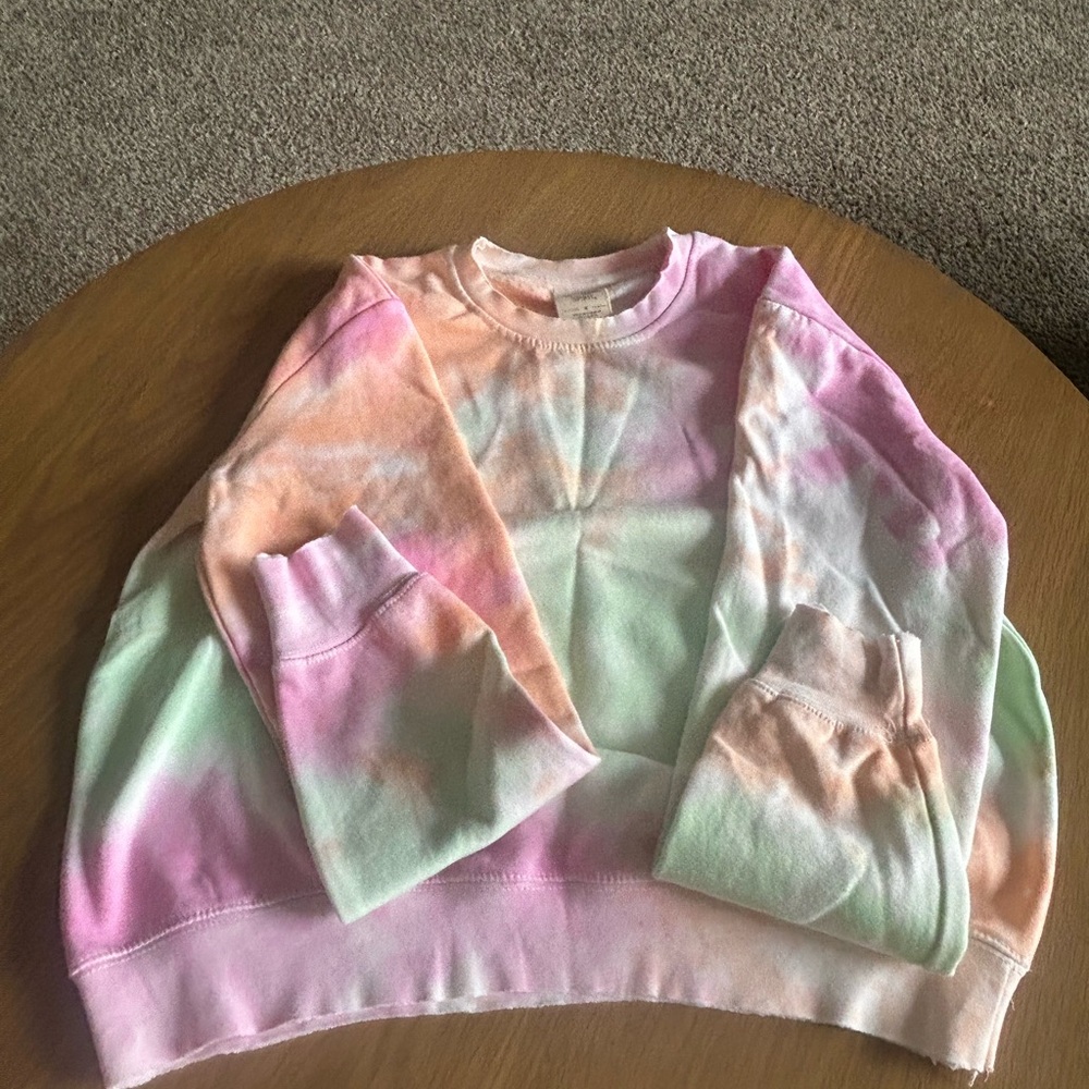 Colorful Tie-Dye Sweatshirt